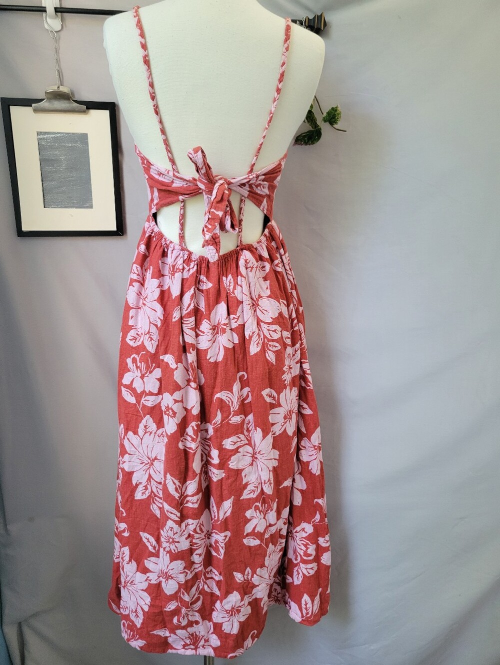 Free People The Perfect Sundress Floral Watermelon Combo XS - Picture 3 of 16